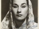 autographe YMA SUMAC ( † 2008) dédicace signed photo signiert autogramm