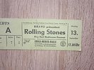 Rolling Stones Konzertticket von 1965 und diverse Autogrammkarten