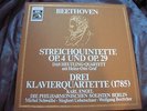 HEUTLING QUARTET BEETHOVEN STRING QUARTETS&PIANO QUARTET SCHWALBE Violin HMV 3LP