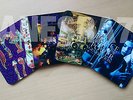 4x, 6x, 8x 36x OR 54x Prince album cover gloss, wooden coasters 90 x 90mm x 4mm