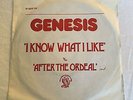 GENESIS I Know what i like ..Mega rare french promo single Charisma fantastic