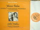 HENRI HONEGGER*BRAHMS*cello sonataOP.99*NOEL LEE*French Club edition*MINT