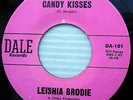 LEISHIA BRODIE Candy Kisses Cross my heart 1966 GIRLgroup COUNTRY rock 45 e5388