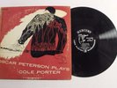 OSCAR PETERSON Plays Cole Porter LP Clef Rec MGC-603 US 1953 VG+ FULLY SIGNED 3B