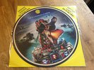 Fish Marillion LP picture disc Vigil in a wilderness UK EMI 1st press & Poster