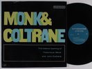THELONIOUS MONK-JOHN COLTRANE Monk & Coltrane RIVERSIDE LP ++ mono 1966 reissue