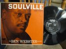 BEN WEBSTER SOULVILLE GREAT JAZZ LP ON DEEP GROOVE VERVE M GV-8274