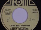 ARENA CALIENTE: Lindo San Francisco FOM Deep Cumbia Funk 45 Rare HEAR