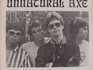 UNNATURAL AXE: Saved Hitlers Brain PRIVATE Boston Power Pop PUNK KBD 7” 45 Rare