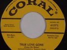 THE ENCHANTERS: True Love Gone CORAL R&B Doo Wop PROMO 45 Rare NM- ORIG