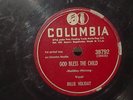 BILLIE HOLIDAY 78 RPM   GOD BLESS THE CHILD / AM I BLUE Columbia 38792