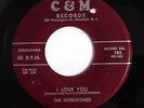 NOBLETONES 45 I love you / I'm really too young C&M VG++  Doowop e8615