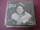 RARE/SP/45T/FRANCE GALL/PRESS FRANCE/PHILIPS/POCHETTE JUKE BOX/ANNEES 60