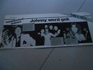 poster + article de presse johnny logan + autocolant