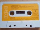 DAVID BOWIE ALADDIN SANE ORANGE PAPER LABEL ISSUE CASSETTE VG