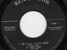 ELVIS PRESLEY EP ELVIS EPA-993 on RCA VICTOR - NO DOG record only