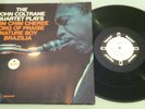 JOHN COLTRANE QUARTET Plays WHITE LABEL MONO LP 1965 Impulse A-85 Van Gelder