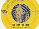 THE JAY WALKERS Its Been Too Long MICHIGAN GARAGE GROUP ROCK 45 RPM RECORD