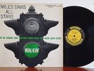 Miles Davis All Stars Walkin' Thompson-Silver Prestige DG yellow N.Y. RVG