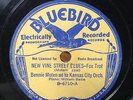 Bennie Moten NEW VINE STREET BLUES 1929 pre war jazz BUFF BLUEBIRD B-6710