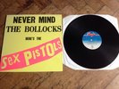 SEX PISTOLS NEVER MIND THE BOLLOCKS UK 1977 LP 1st PRESS 12 TRACK PUNK CLASSIC