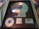 FREE UK POST Gloria Estefan OFFICIAL RIAA AWARD  Miami Sound Machine