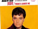 ELVIS PRESLEY Judy / There's Always Me RCA 45 w/ PS 47-9287 Vinyl Record