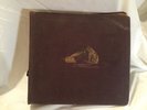 Vintage Brown Album Binder 10-Sleeves 14x12 5/8 