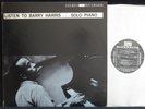 BARRY HARRIS - Listen to Barry Harris...Solo Piano [Riverside] USA 1st press LP