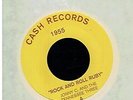 JOHNNY CASH AND THE TENNESSEE THREE ROCK AND ROLL RUBY 45