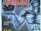 IRON MAIDEN    2007    LUDWIGSHAFEN    orig.Concert Poster   84 x 60 cm