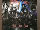 MOTLEY CRUE - Girls Girls Girls Vinyl LP Record VG 1987 German Pressing Glam