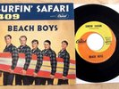 THE BEACH BOYS 45+PIC SLEEVE 409/SUFIN' SAFARI