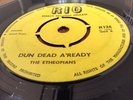 THE ETHEOPIANS DUN DEAD A'READY RARE RIO 1967 45
