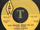 BARRETT STRONG DETROIT R&B NORTHERN SOUL TAMLA LBL #T-54029  YES, NO MAYBE SO