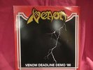VENOM - LP - VENOM DEADLINE DEMO '86- CALM BEFORE THE STORM - COLOURED VINYL
