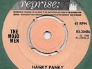 THE MOJO MEN HANKY PANKY c/w SHE'S MY BABY 1966 RARE BEAT GARAGE 45 CLEAN EX+