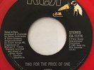 ABBA - Two For The Price Of One - RARE EL SALVADOR 45 RED VINYL