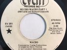 * MACHO Mucho Macho COSMIC DISCO LATIN FUNK Bill Curtis   Event Promo 45 HEAR