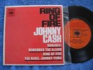 JOHNNY CASH Ring of fire New Zealand  EP 1964
