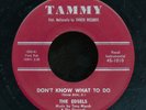 45bs-R&B vocal group -TAMMY 1010- The Edsels