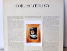 Coil – Scatology 1984 UK 1st Edition Vinyl LP w/ Postcard & Inner Sleeve Rare