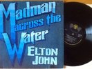 ELTON JOHN MADMAN ACROSS THE WATER LP DJM 1971 +BOOKLET DARK RED VINYL 1ST PRESS