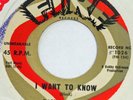 GAY POPPERS I Want To Know FIRE 45 7” R&B popcorn soul VG++ 1960 orig.