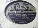 JACK PAYNE*DID YOU EVER HAVE A FEELING YOU'RE FLYING/ONE WAY STREET *EX