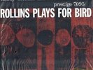 Sonny Rollins - Rollins Plays For Bird [Vinyl New]