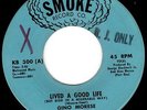 NORTHERN SOUL 45 - GINO MORESE - LIVED A GOOD LIFE on SMOKE - NEWARK 1967 - HEAR