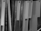 A-Z Shelf Divider Cards Custom White 32pc for LP Vinyl Record Albums Ikea Kallax