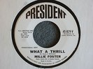 R&B SOUL 45 Millie Foster What A Thrill President 829 Promo M- HEAR MP3