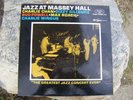 JAZZ AT MASSEY HALL Various Artists FANTASY DEBUT LP VG+ mono red wax